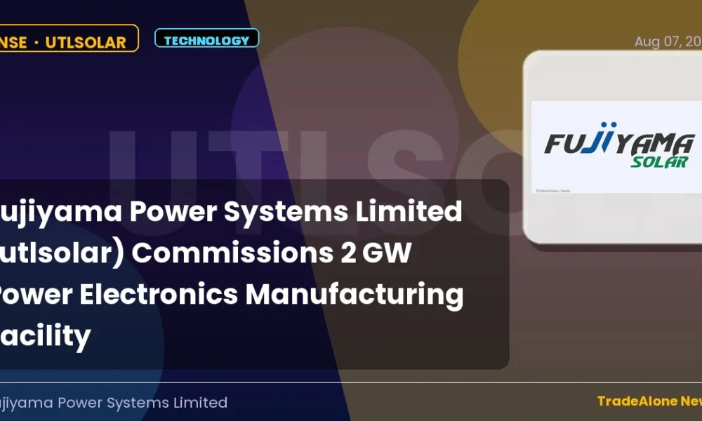 Fujiyama Power Systems Limited NSE Utlsolar 2 GW Facility