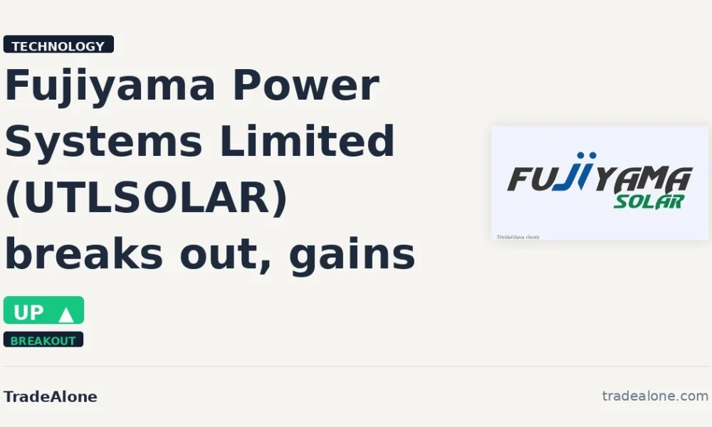 Fujiyama Power Systems Limited UTLSOLAR breakout
