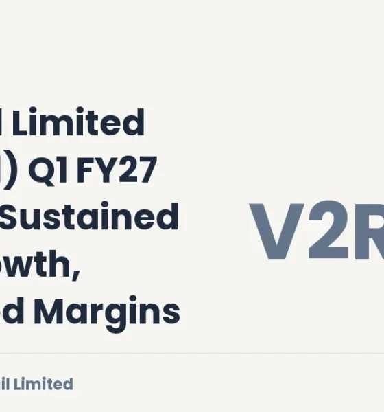 V2 Retail Limited Q1 FY27 Results: High Growth, Improved Margins