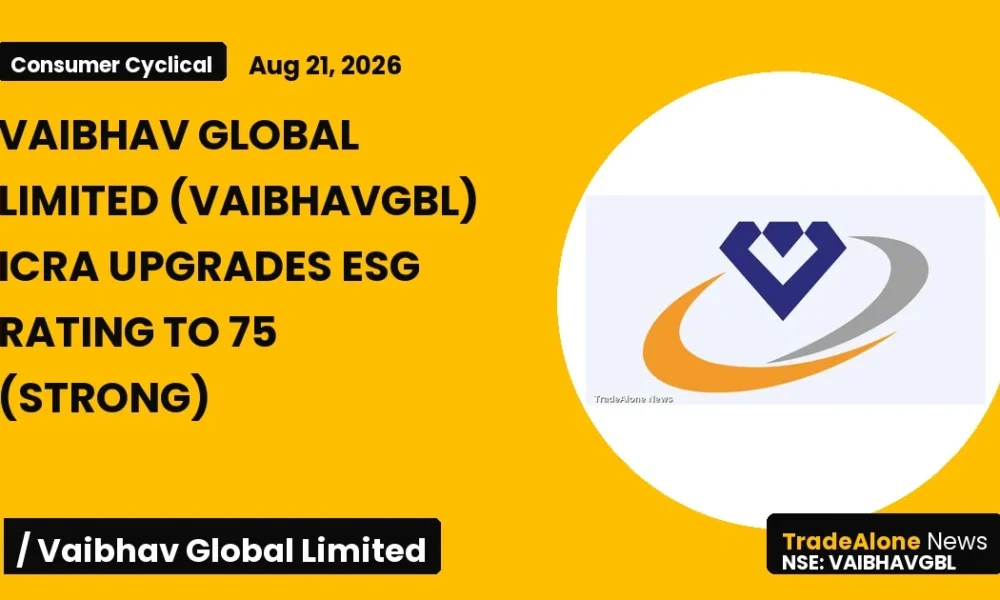 Vaibhav Global Limited Vaibhavgbl Q3 FY26 ESG Rating Upgrade