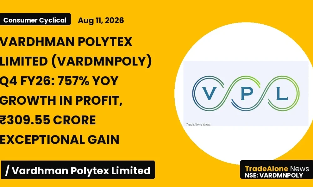 Vardhman Polytex Limited Vardmnpoly Q4 FY26 Results