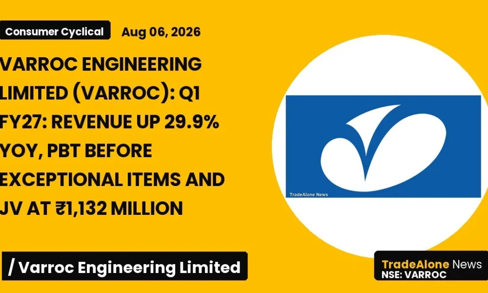 Varroc Engineering Limited Varroc Q1 FY27 Results