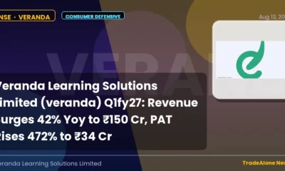 Veranda Learning Solutions Limited Veranda Q1fy27 Results