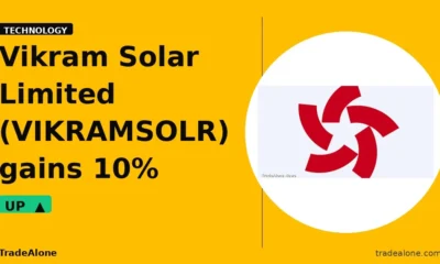 Vikram Solar Limited VIKRAMSOLR gains 10% intraday
