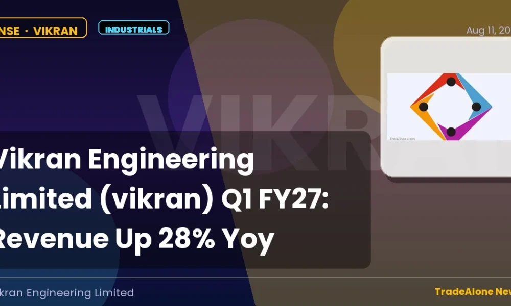 Vikran Engineering Limited Vikran Q1 FY27 Revenue Growth