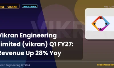 Vikran Engineering Limited Vikran Q1 FY27 Revenue Growth