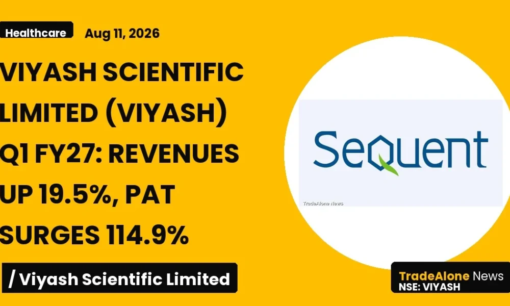 Viyash Scientific Limited Viyash Q1 FY27 Results