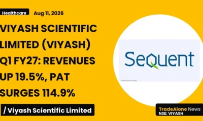 Viyash Scientific Limited Viyash Q1 FY27 Results