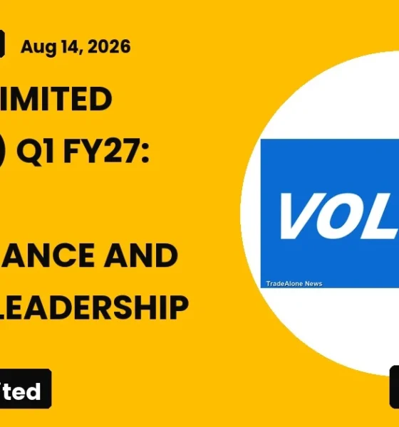 Voltas Limited Voltas Q1 FY27 Results