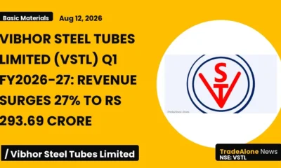 Vibhor Steel Tubes Limited VSTL Q1 Fy2026 Results