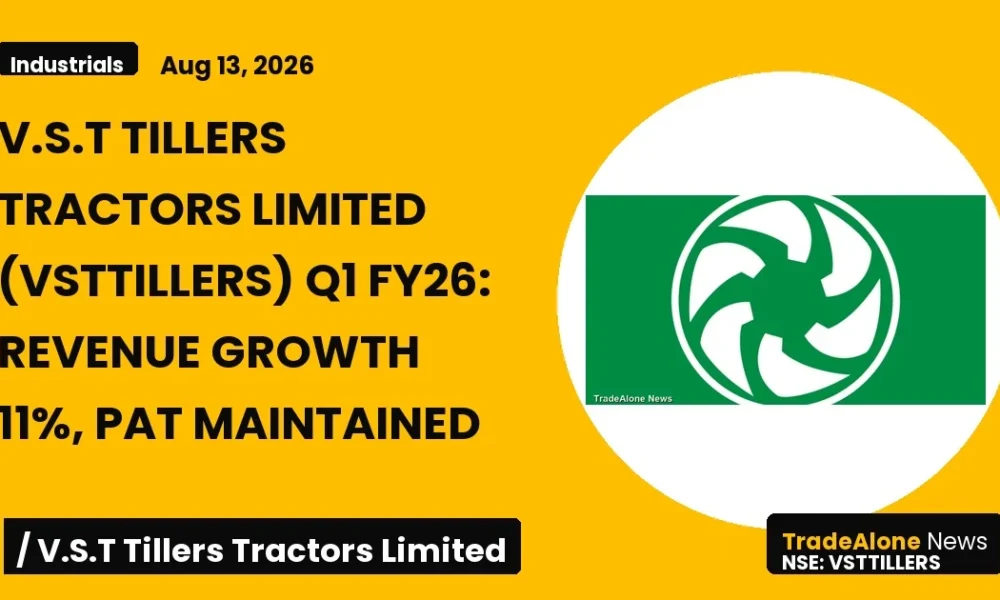 V.s.t Tillers Tractors Limited Vsttillers Q1 FY26 Results