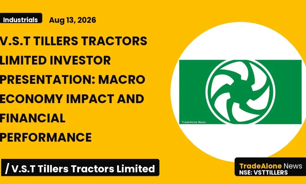 V.s.t Tillers Tractors Limited Vsttillers Investor Presentation Q2 FY 27