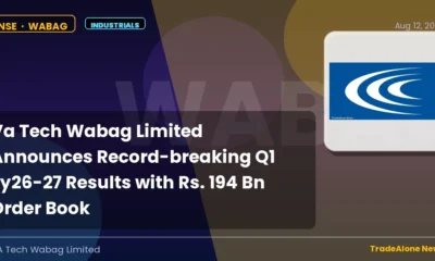 Va Tech Wabag Limited Q1 Fy26-27 Results