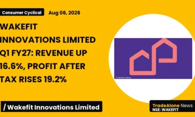 Wakefit Innovations Limited Wakefit Q1 FY27 Results