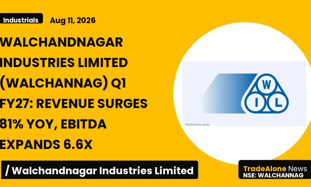 Walchandnagar Industries Limited Walchannag Q1 FY27 Results