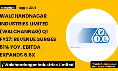 Walchandnagar Industries Limited Walchannag Q1 FY27 Results