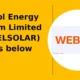Websol Energy System Limited WEBELSOLAR breaks below support