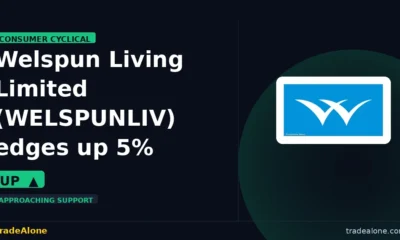 Welspun Living Limited WELSPUNLIV edges up 5% intraday