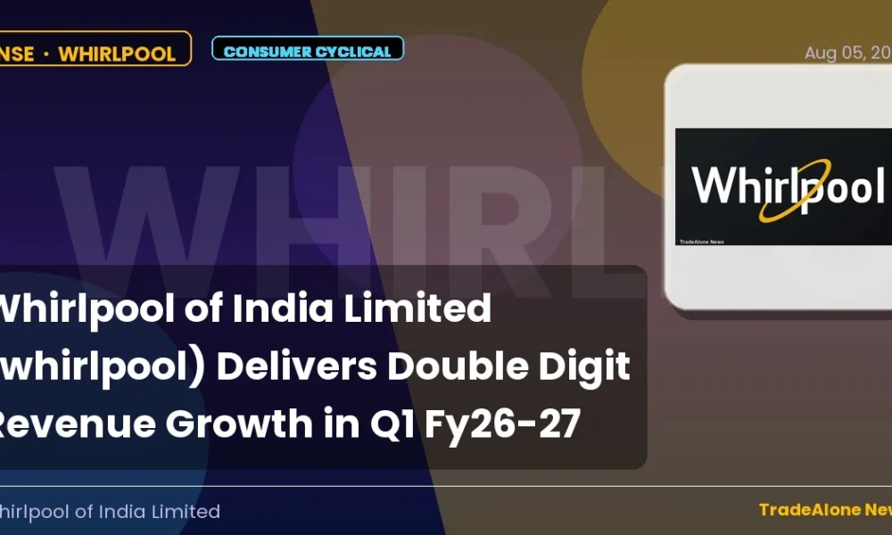 Whirlpool of India Limited Whirlpool Q1 Fy26-27 Results