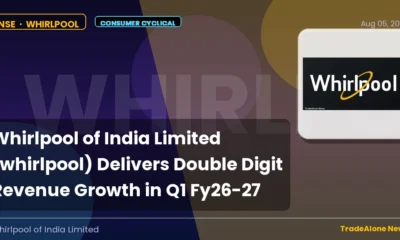 Whirlpool of India Limited Whirlpool Q1 Fy26-27 Results