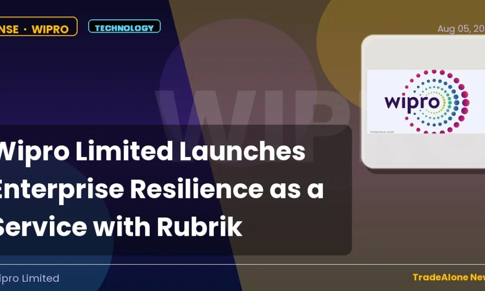 Wipro Limited WIPRO Enterprise Resilience as a Service Launch