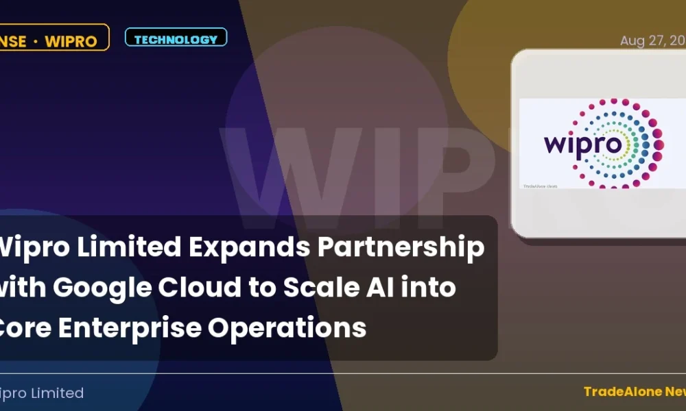 Wipro Limited WIPRO AI Expansion with Google Cloud