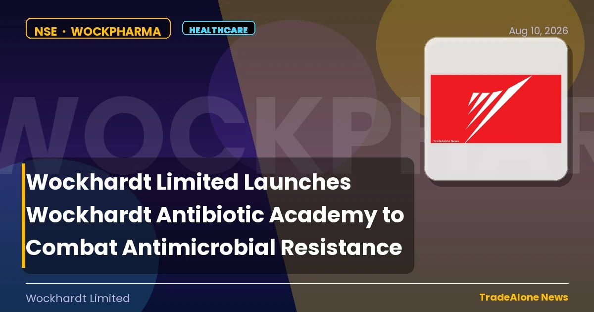 Wockhardt Limited Wockpharma Antibiotic Academy Launch