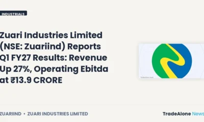 Zuari Industries Limited NSE Zuariind Q1 FY27 Results