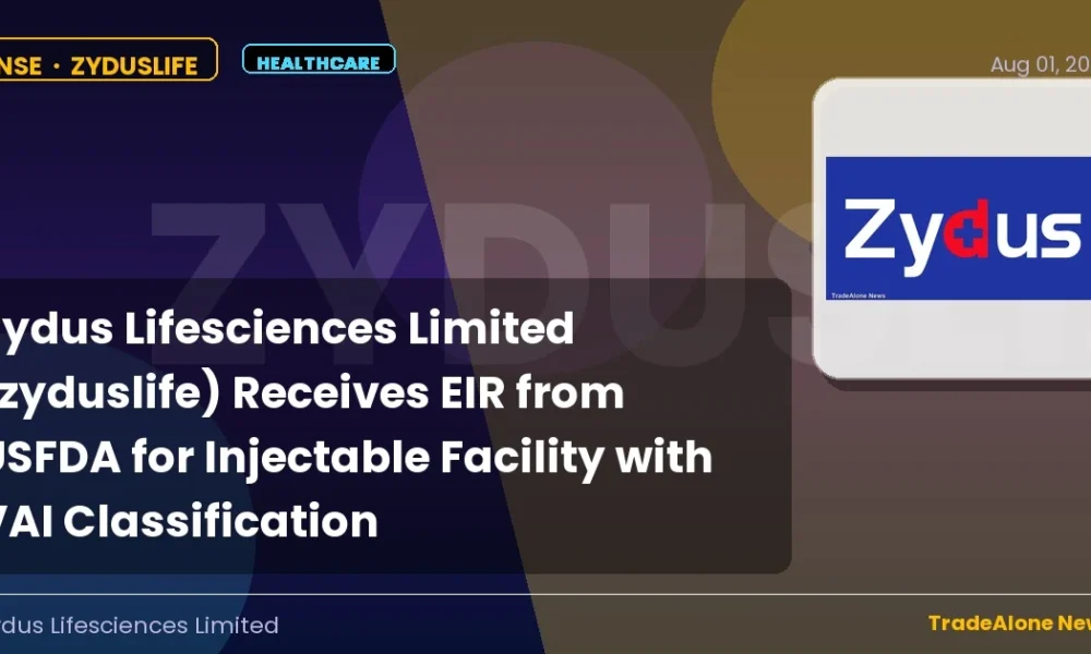 Zydus Lifesciences Limited Zyduslife VAI Classification