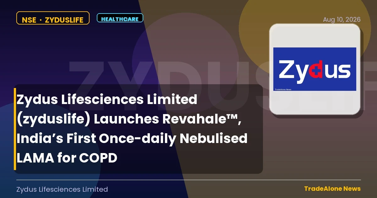 Zydus Lifesciences Limited Zyduslife Q3 2026
