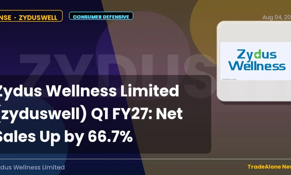 Zydus Wellness Limited Zyduswell Q1 FY27 Results