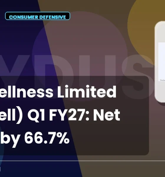 Zydus Wellness Limited Zyduswell Q1 FY27 Results