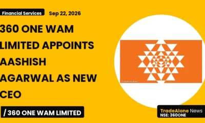 360 ONE WAM Limited NSE: 360one CEO Appointment
