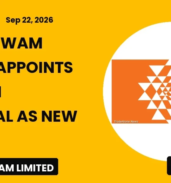 360 ONE WAM Limited NSE: 360one CEO Appointment