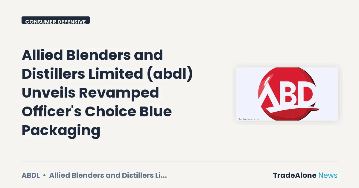 Allied Blenders and Distillers Limited ABDL Q4 FY26 Results