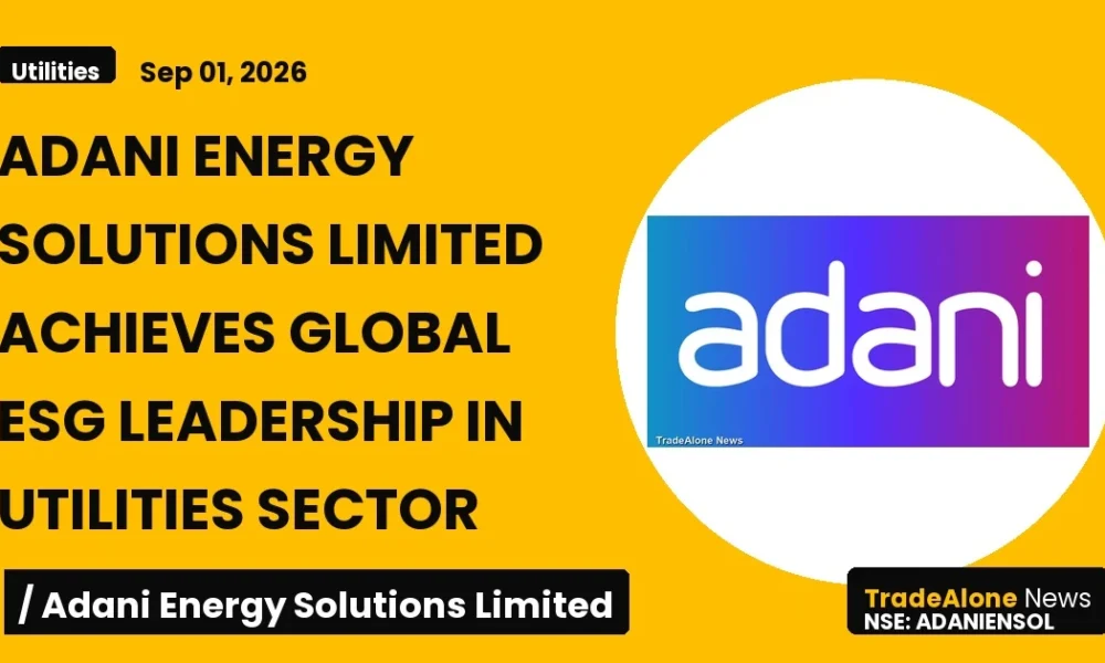 Adani Energy Solutions Limited Adaniensol Global ESG Leadership