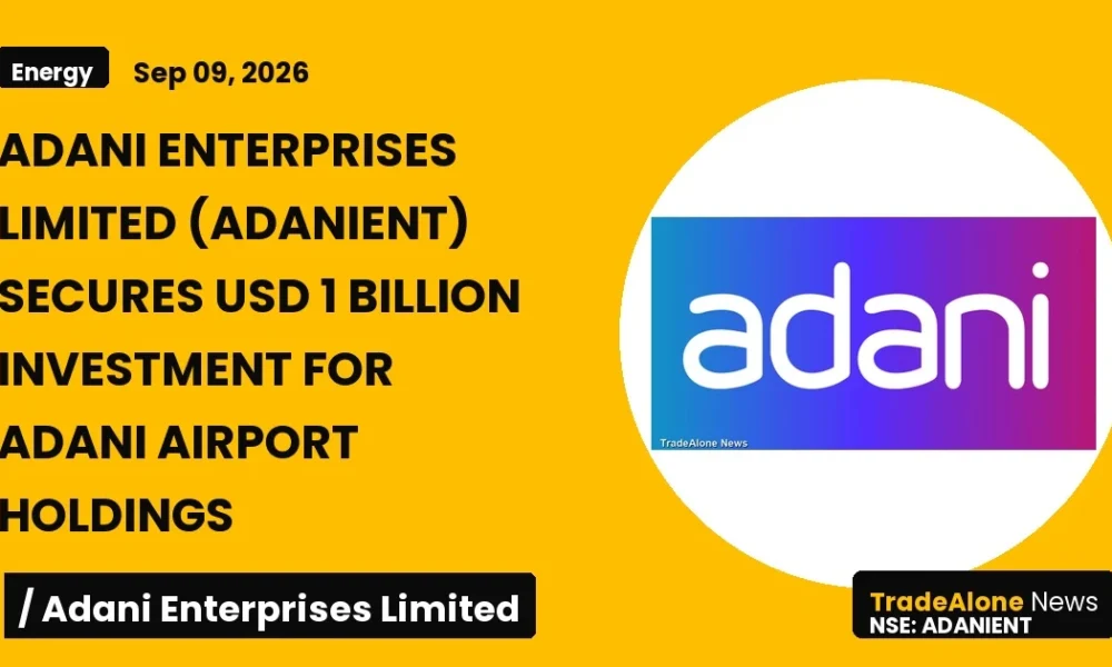 Adani Enterprises Limited Adanient USD 1 Billion Investment September 2026