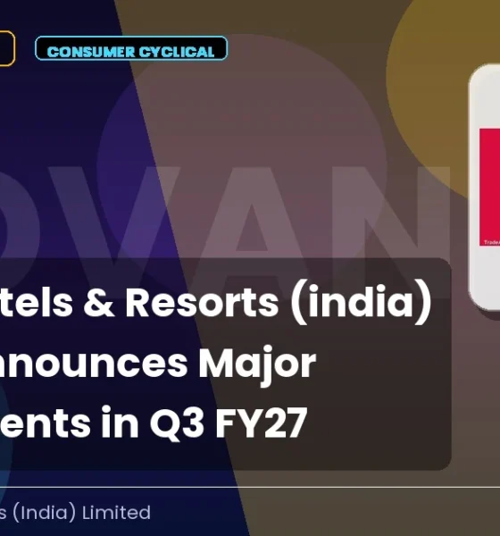 Advani Hotels & Resorts (india) Limited Q3 FY27 Announcement