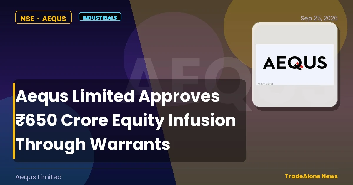 Aequs Limited AEQUS Equity Infusion