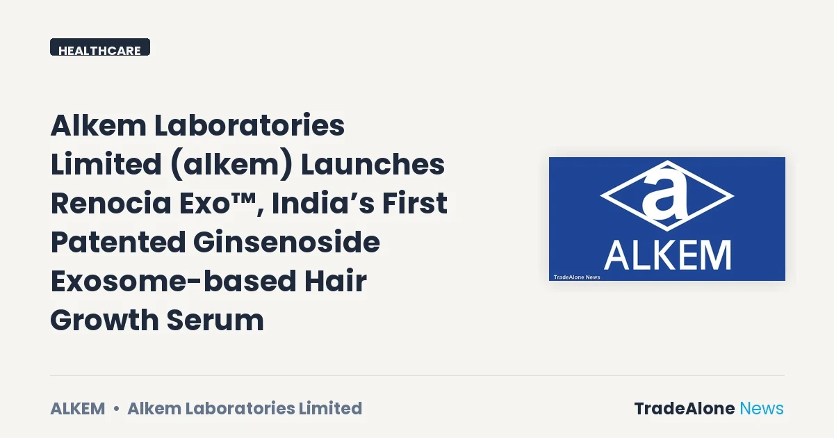 Alkem Laboratories Limited ALKEM September 2026 Launch