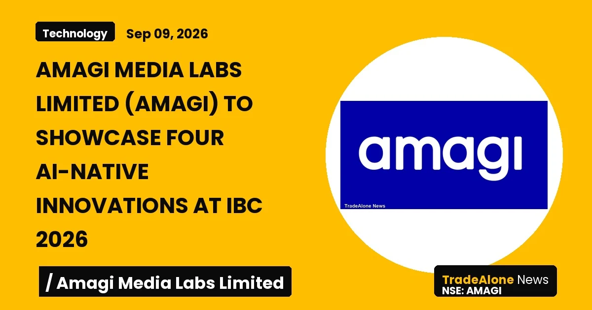 Amagi Media Labs Limited AMAGI IBC 2026