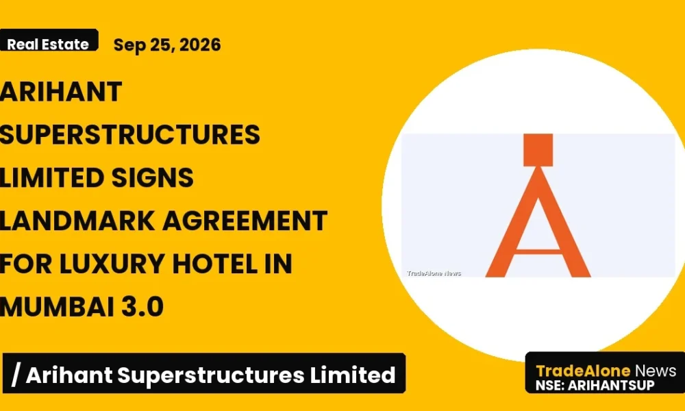 Arihant Superstructures Limited Arihantsup Q3 FY26 Luxury Hotel Mumbai 3.0