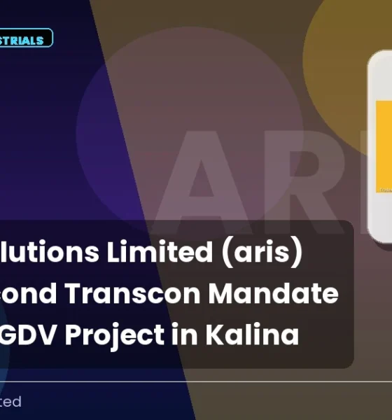 Arisinfra Solutions Limited (aris) Second Transcon Mandate Kalina
