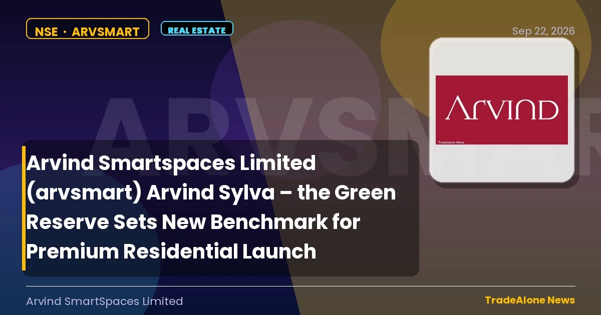 Arvind Smartspaces Limited Arvsmart Q3 FY26 Bookings