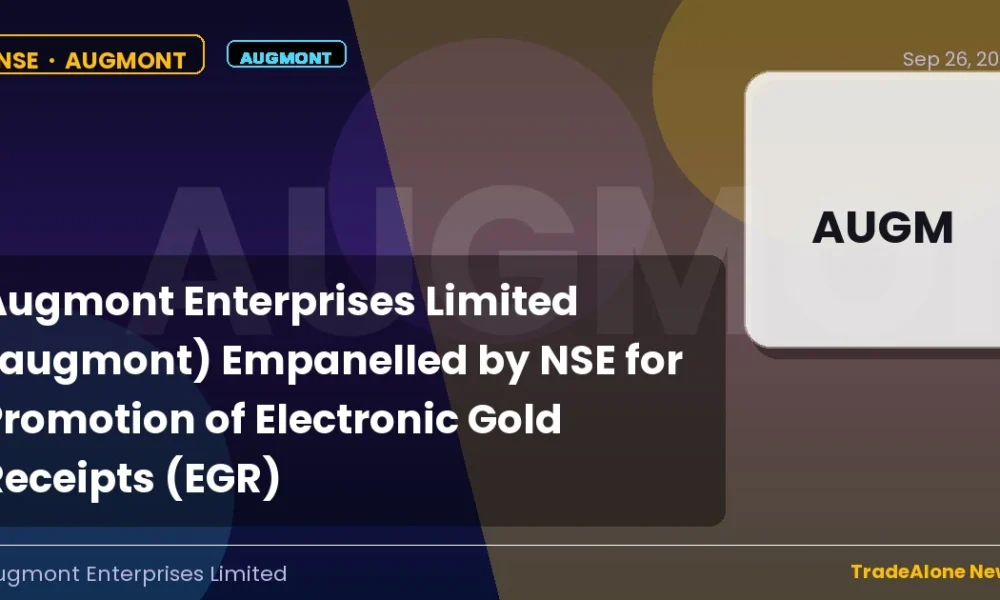 Augmont Enterprises Limited Augmont Partnership Electronic Gold Receipts