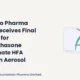 Aurobindo Pharma Limited Auropharma USFDA Approval Inhalation Aerosol