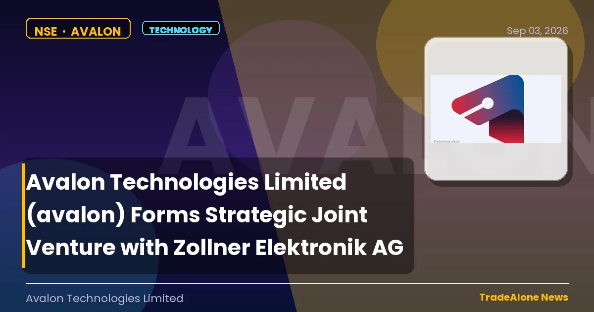 Avalon Technologies Limited Avalon Strategic Joint Venture Zollner Elektronik AG