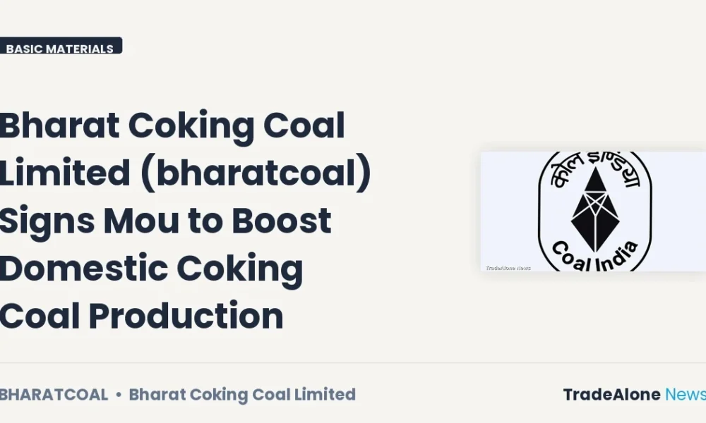 Bharat Coking Coal Limited Bharatcoal Mou September 2026