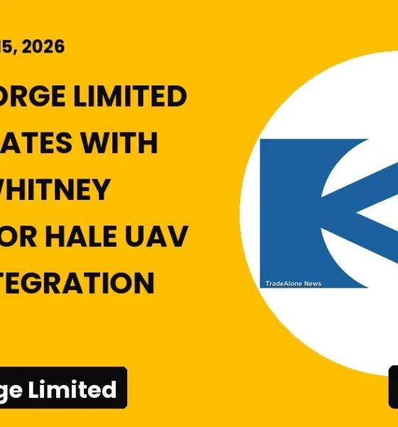 Bharat Forge Bharatforg Collaboration with Pratt & Whitney Canada HAL UAV