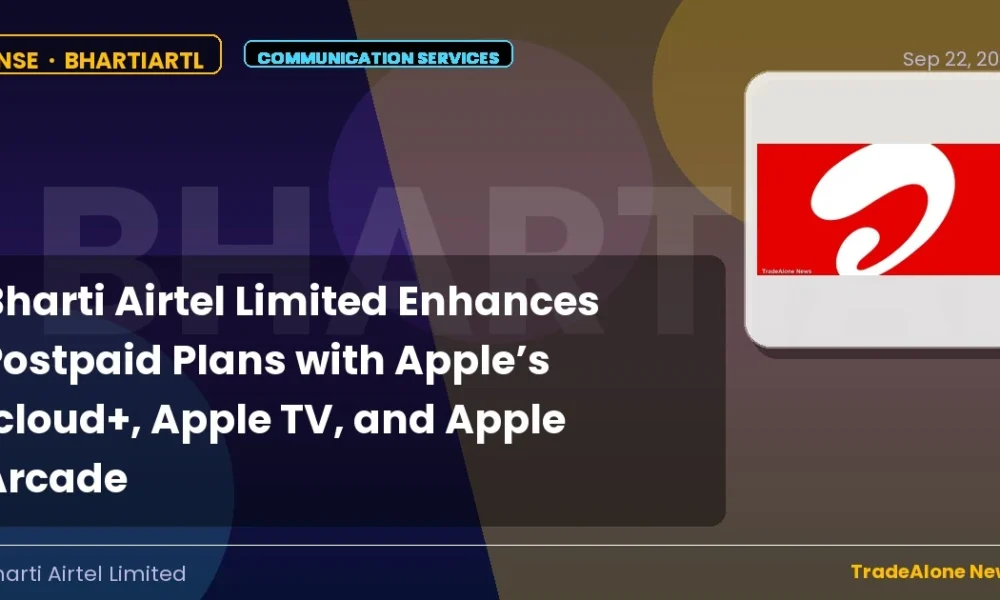 Bharti Airtel Limited Bhartiartl September 2026 Icloud+ Apple TV Apple Arcade